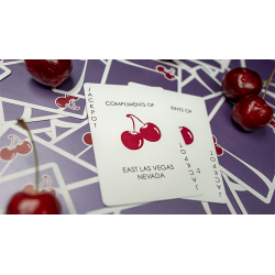 Cherry Casino Fremonts (Desert Inn Purple) Cartes à jouer par Pure Imagination Projects wwww.jeux2cartes.fr
