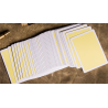 Steel Playing Cards (Yellow) by Bocopo wwww.jeux2cartes.fr