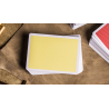 Cartes à jouer en acier (jaune) par Bocopo wwww.jeux2cartes.fr