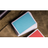 Cartes à jouer en acier (bleu) par Bocopo wwww.jeux2cartes.fr