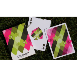 Diamon Playing Cards NÂ° 8 Summer Bright par Dutch Card House Company wwww.jeux2cartes.fr