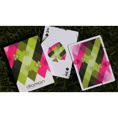 Diamon Playing Cards NÂ° 8 Summer Bright par Dutch Card House Company wwww.jeux2cartes.fr