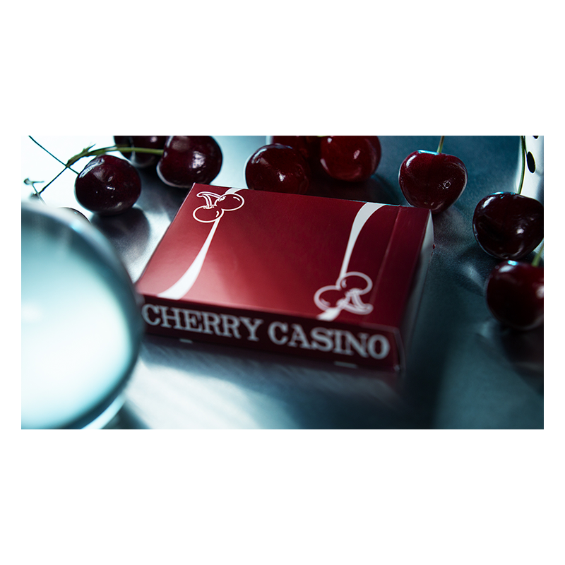 Cherry Casino (Reno Red) Cartes à jouer par Pure Imagination Projects wwww.jeux2cartes.fr