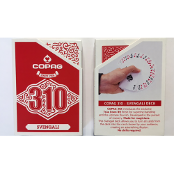 Copag 310 Svengali (Rouge) Cartes à jouer wwww.jeux2cartes.fr