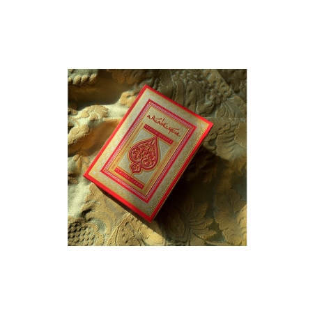 ARABESQUE Playing Cards - Player's Edition (Red) by Lotrek wwww.jeux2cartes.fr