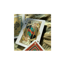 ARABESQUE Playing Cards - Player's Edition (Red) by Lotrek wwww.jeux2cartes.fr