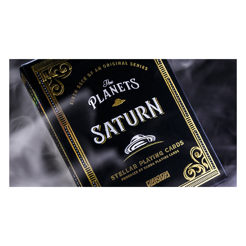 Les planètes : Saturne cartes à jouer wwww.jeux2cartes.fr