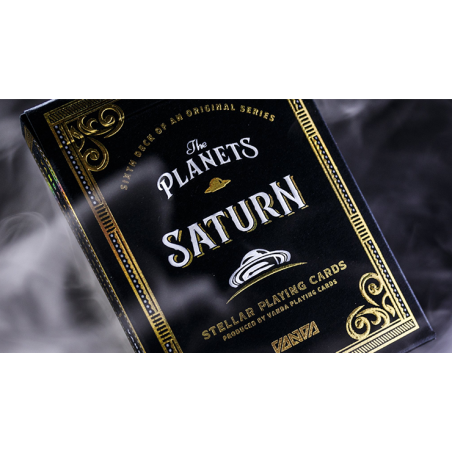 Les planètes : Saturne cartes à jouer wwww.jeux2cartes.fr