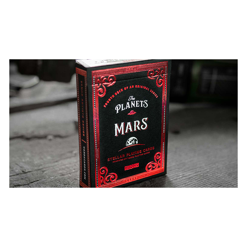 Les planètes : Mars cartes à jouer wwww.jeux2cartes.fr
