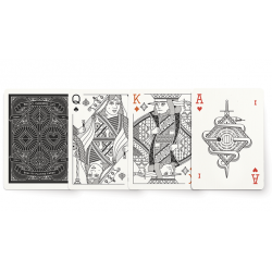 Les cartes à jouer noires MGCO wwww.jeux2cartes.fr