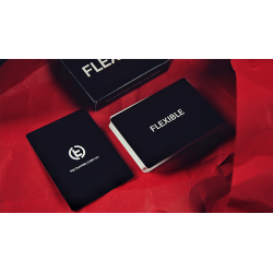 FLEXIBLE (Black) Playing Cards by TCC wwww.jeux2cartes.fr