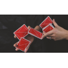 Cartes à jouer FLEXIBLES (rouges) par TCC wwww.jeux2cartes.fr