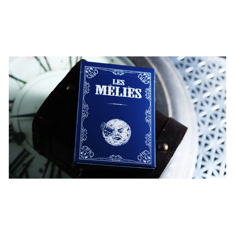 Les Melies Conquest Blue Playing Cards by Pure Imagination Projects wwww.jeux2cartes.fr