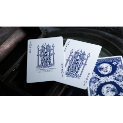 Les Melies Conquest Blue Playing Cards by Pure Imagination Projects wwww.jeux2cartes.fr