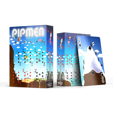 Pipmen Version 2: World Full Art Playing Cards by Elephant Playing Cards wwww.jeux2cartes.fr