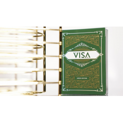 Cartes à jouer Visa (vert) par Patrick Kun et Alex Pandrea wwww.jeux2cartes.fr