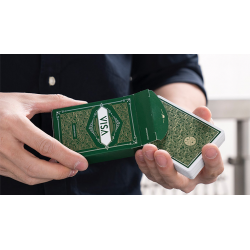 Visa Playing Cards (Green) by Patrick Kun and Alex Pandrea wwww.jeux2cartes.fr
