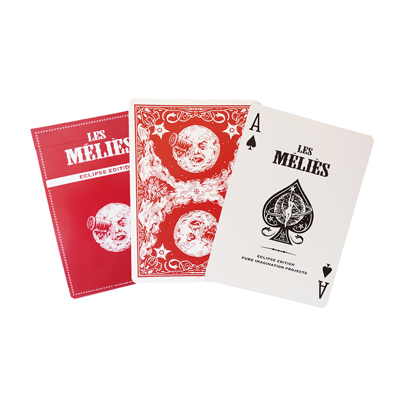 Les cartes à jouer De l©Écarte rouge de MÃ©liÃ par Pure Imagination Projects wwww.jeux2cartes.fr