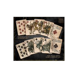 Heroes of the Nations (Dark Version) Playing Cards wwww.jeux2cartes.fr