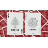 Cartes à jouer Choice Cloverback (Rouge) wwww.jeux2cartes.fr