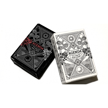 Mini Agenda Playing Cards (White) wwww.jeux2cartes.fr