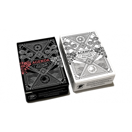 Mini Agenda Playing Cards (Black) wwww.jeux2cartes.fr