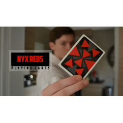 Cartes à jouer Nyx Reds wwww.jeux2cartes.fr