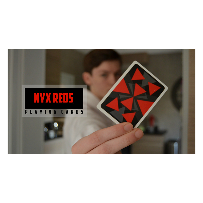 Cartes à jouer Nyx Reds wwww.jeux2cartes.fr