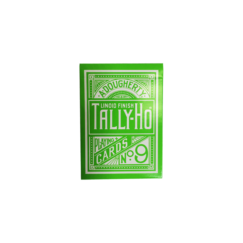 Tally Ho Reverse Circle back (Green) Limited Ed. par Aloy Studios / USPCC wwww.jeux2cartes.fr