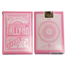 Tally Ho Reverse Circle back (Pink) Limited Ed. par Aloy Studios / USPCC wwww.jeux2cartes.fr