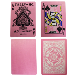 Tally Ho Reverse Circle back (Pink) Limited Ed. by Aloy Studios / USPCC wwww.jeux2cartes.fr
