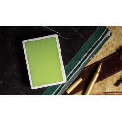 Cartes à jouer Steel Green (V2 Edition) par Bocopo wwww.jeux2cartes.fr