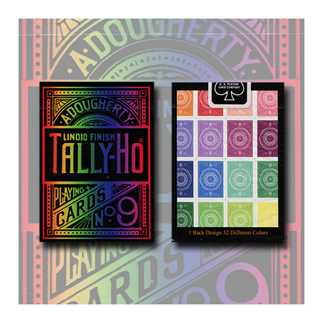 Spectrum Tally Ho Deck by US Playing Card Co. wwww.jeux2cartes.fr