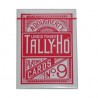 Cards Tally Ho Fan Back Poker size (Red) wwww.jeux2cartes.fr