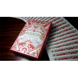 Bicycle - Agenda Red Premium Edition Playing Cards 