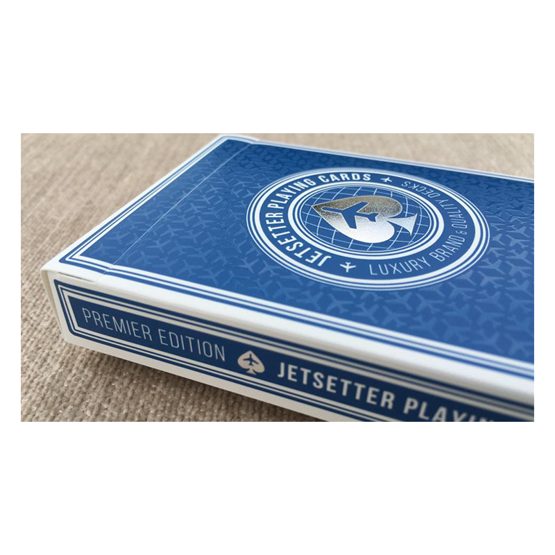 Premier Edition in Altitude Blue by Jetsetter Playing Cards wwww.jeux2cartes.fr
