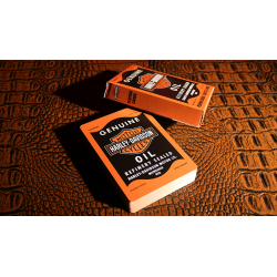 Cartes à jouer à l’huile Harley Davidson par USPCC wwww.jeux2cartes.fr