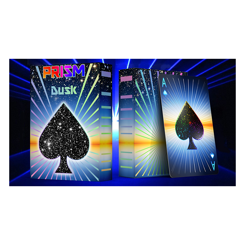 Prism: Cartes à jouer au crépuscule par Elephant Playing Cards wwww.jeux2cartes.fr