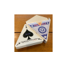 Cartes à jouer triangle (bleu) wwww.jeux2cartes.fr