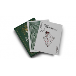 Aristocrat Green Edition Playing Cards wwww.jeux2cartes.fr