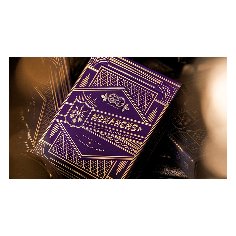 Monarch Royal Edition (Violet) Cartes à jouer par théorie11 wwww.jeux2cartes.fr