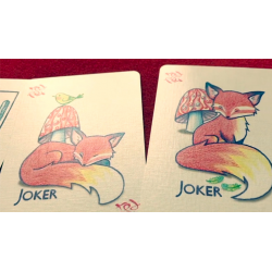 Red Fox Playing Cards wwww.jeux2cartes.fr