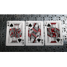 Bicycle Rider Back Crimson Luxe (Red) Version 2 by US Playing Card Co wwww.jeux2cartes.fr