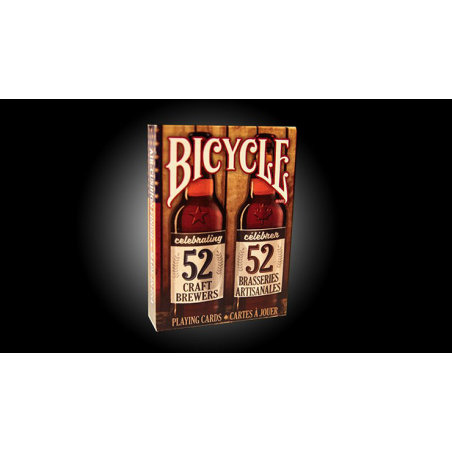 Bicycle Craft Beer V2 Deck par US Playing Card Co. wwww.jeux2cartes.fr