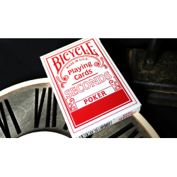 Bicycle 808 secondes (rouge) Cartes à jouer par US Playing Cards wwww.jeux2cartes.fr
