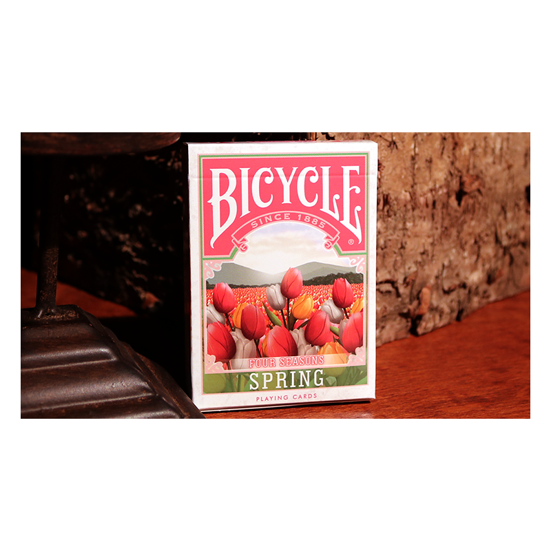 Bicycle Four Seasons Limited Edition (Printemps) Cartes à jouer wwww.jeux2cartes.fr