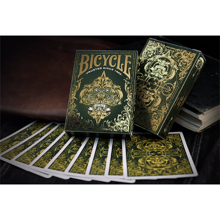 Cartes à jouer Bicycle Spirit II (Vert) wwww.jeux2cartes.fr