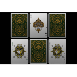 Bicycle Spirit II (Green) Playing Cards wwww.jeux2cartes.fr