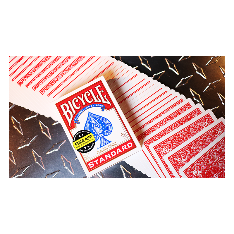 Bicycle Standard Red Poker Cards (New Box) wwww.jeux2cartes.fr