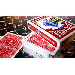Cartes de poker rouges standard pour vélos (nouvelle boîte) wwww.jeux2cartes.fr